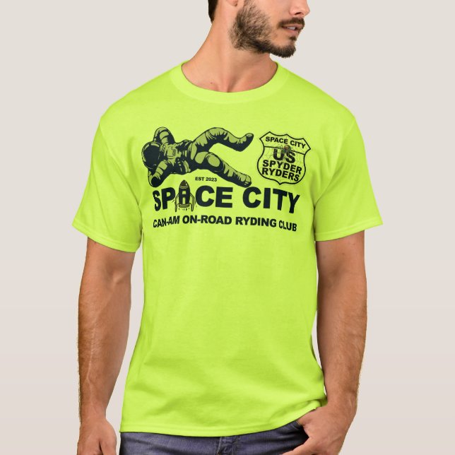 Space City Kapitel - Astronaut1 T Shirt (Framsida)