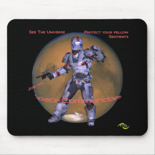 Space Commando Mousepad Musmatta