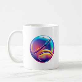 Space Company Logo Kaffemugg