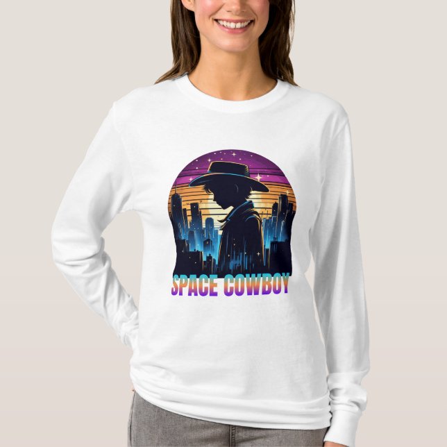 Space Cowboy 05 T Shirt (Framsida)