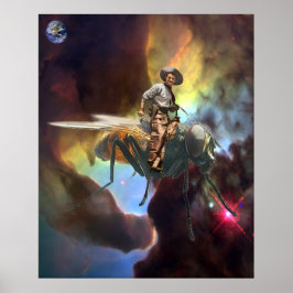 Space Cowboy Poster