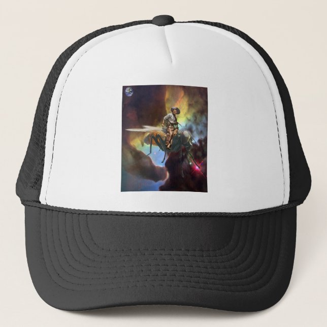 Space Cowboy Truckerkeps (Framsida)