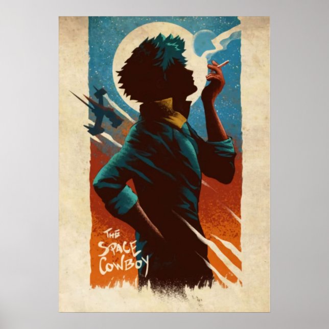 Space cowboyen poster (Framsidan)