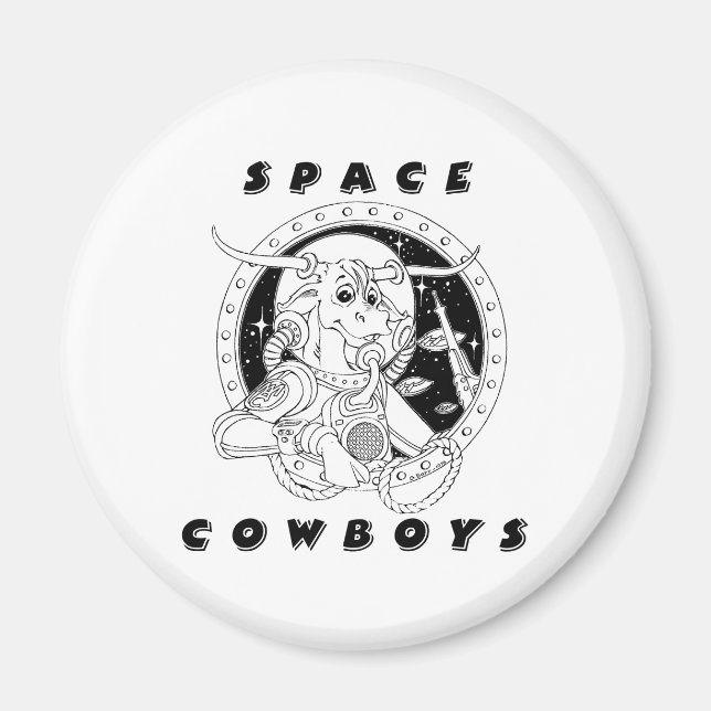 Space Cowboys Magnet (Framsidan)