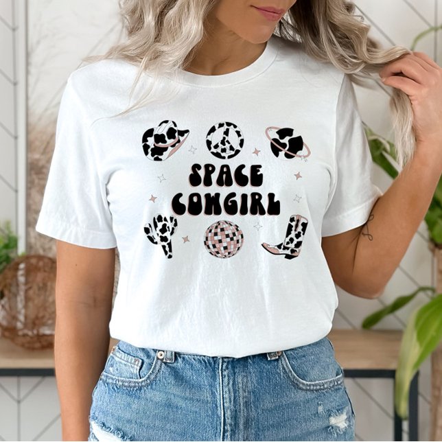 Space Cowgirl Bachelorette Party Shirt T Shirt (Skapare uppladdad)