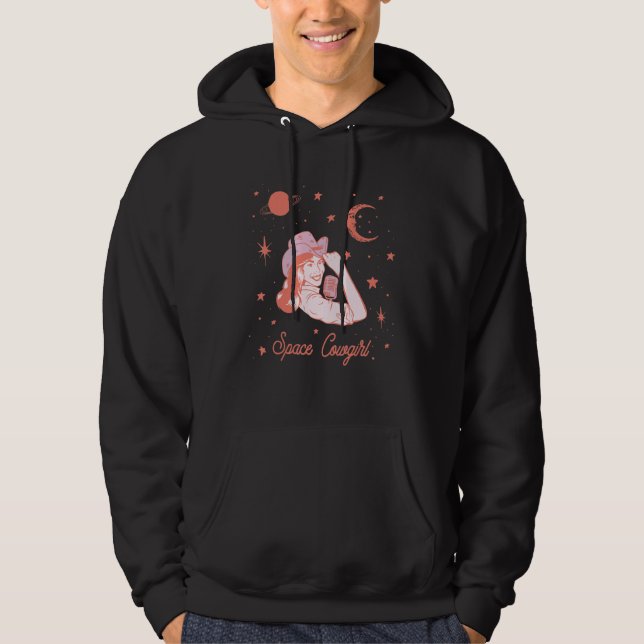 Space Cowgirl Hoodie (Framsida)