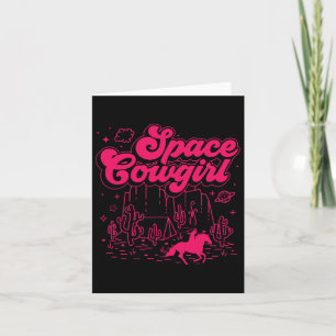 Space Cowtjejer Bychelorette Party Rodeo Girls Wom Kort