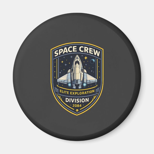 Space Crew Exploration Division Academy Magnet (Framsidan)