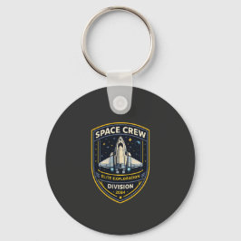 Space Crew Exploration Division Akademins Nyckelri Nyckelring