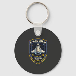 Space Crew Exploration Division Akademins Nyckelri Nyckelring
