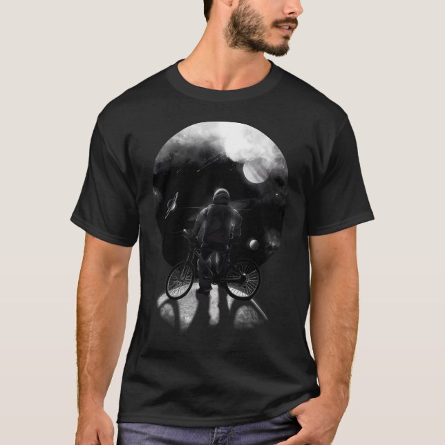 Space-dator T Shirt (Framsida)