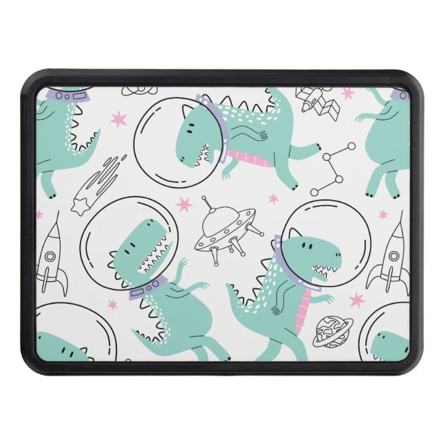 Space-dinosaurier, Cute Dinosaurs, Space-Frakt, st Dragkroksskydd (Framsidan)