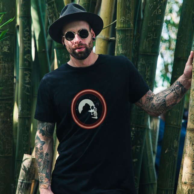 Space Dreamer - Cosmos Longing Anpassade Skull T Shirt (Skapare uppladdad)