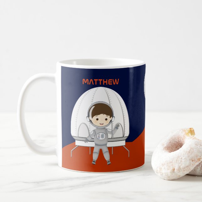 Space Explorer Kaffemugg (Med munk)