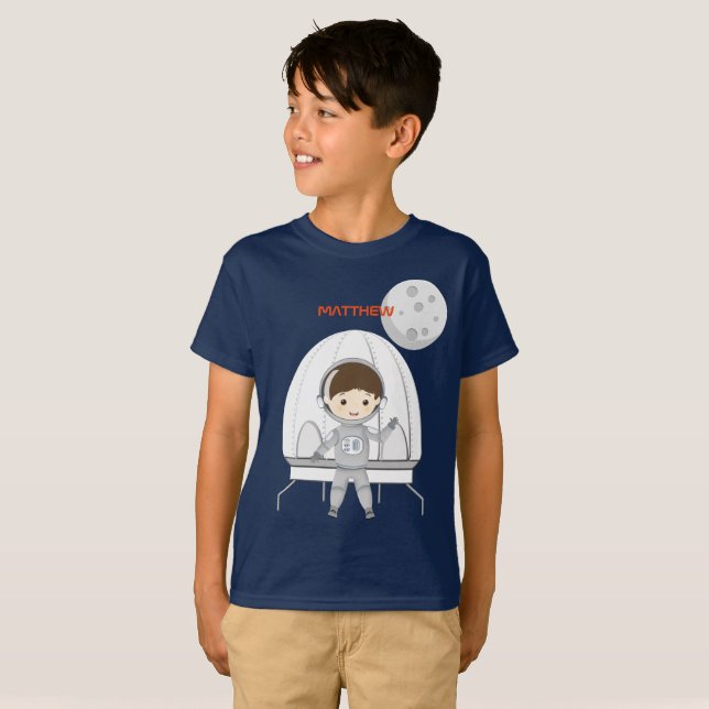 Space Explorer T Shirt (Hel framsida)