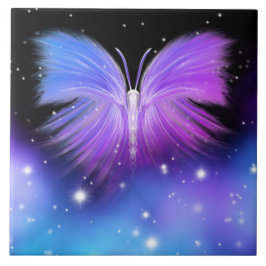 Space Fantasy Butterfly Cosmic Kakelplatta