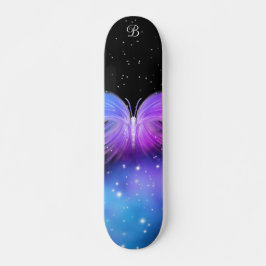 Space Fantasy Butterfly Cosmic Mini Skateboard Bräda 18,5 Cm