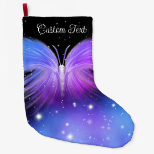 Space Fantasy Butterfly Cosmic Stor Julstrumpa