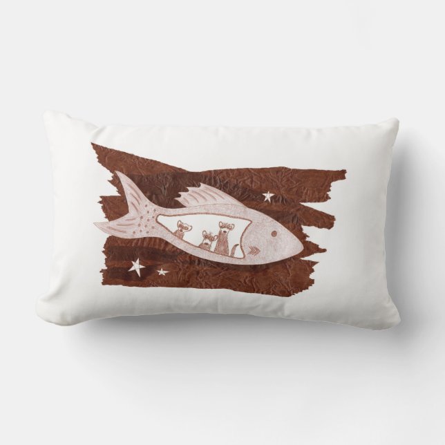 Space Ferrets Pillow Lumbarkudde (Framsida)