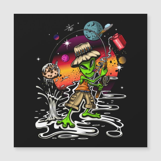 Space Fisherman (Framsida)