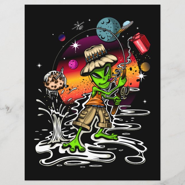 Space Fisherman (Framsida)