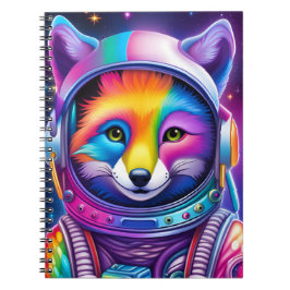 Space Fox-anteckningsbok Anteckningsbok