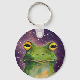 Space Frog Nyckelring