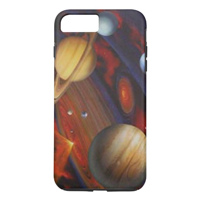 Space Galaxy iPhone 7 Fodral Case-Mate iPhone Skal (Baksida)