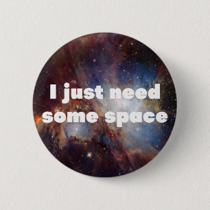 Space Geek Funny-knapp Knapp