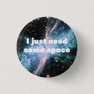 Space Geek-knapp Knapp