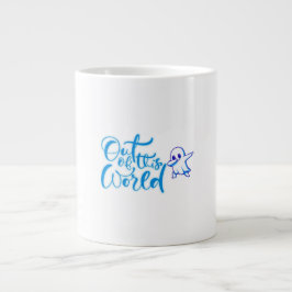 Space Ghost Vibes - Cute Halloween Design Design Jumbo Mugg