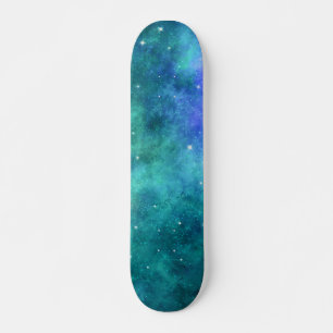Space Gift, Boys Girls & Kids, Space, Star Älskare Mini Skateboard Bräda 18,5 Cm