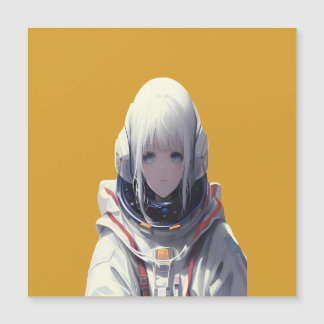 Space Girl Print - Cosmic Äventyr