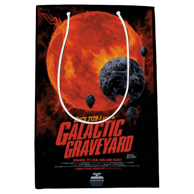 Space Graveyard Skull Halloween Galaxy of Horrors (Framsidan)