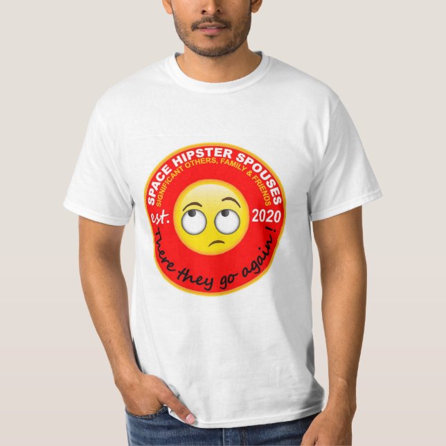 Space Hipsters® Spouses T-shirt (Framsida)