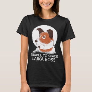 Space Hund Laika Astronaut NASA Birthday Gift T Shirt