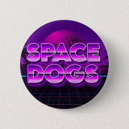 SPACE HUNDAR badge planet Knapp