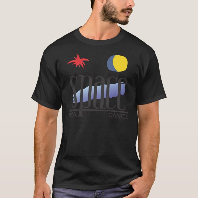 Space Ibiza Dance Essential  T Shirt (Framsida)