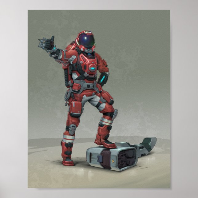 Space Ingenjör 2 Kostym Poster (Framsidan)