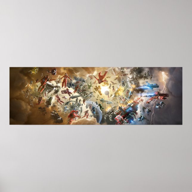 Space Ingenjör Apotheosis Poster (Framsidan)