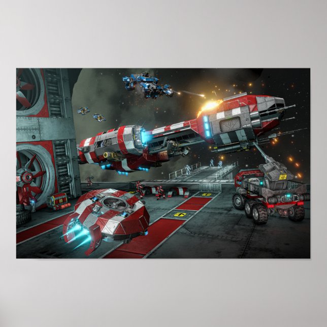 Space Ingenjör: Warfare Evolution Poster (Framsidan)