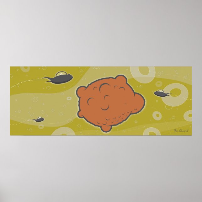 Space Invader Poster (Framsidan)