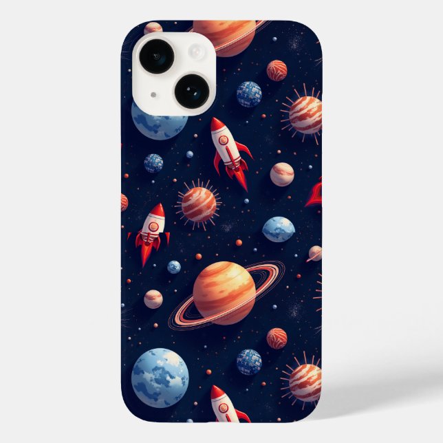 Space Iphone case (IP14) (Baksida)