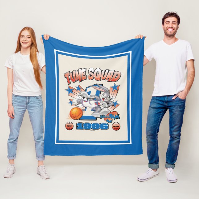 SPACE JAM™ BUGS BUNNY™ #1 Basketbollsgrafik Fleecefilt (På plats)