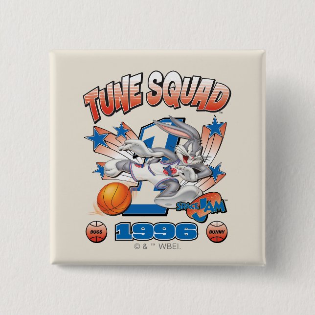 SPACE JAM™ BUGS BUNNY™ #1 Basketbollsgrafik Knapp (Framsida)