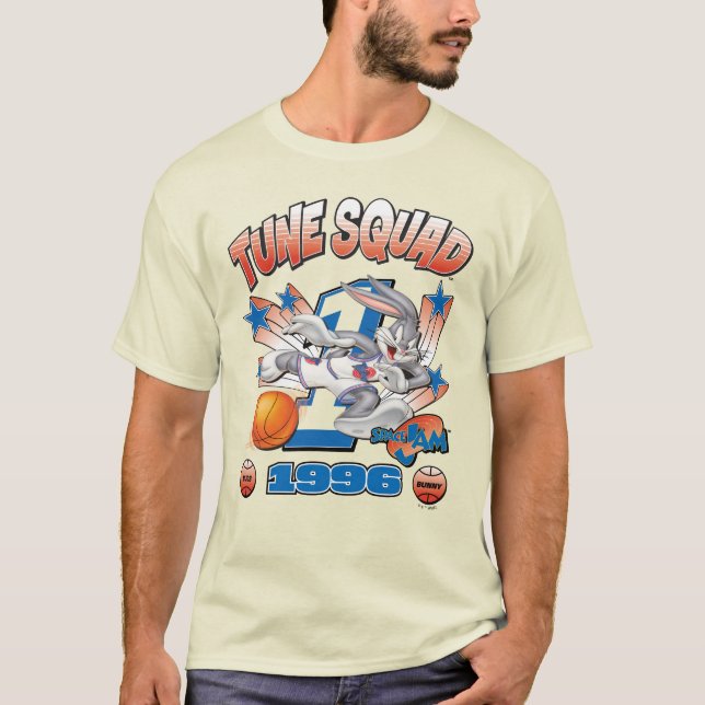 SPACE JAM™ BUGS BUNNY™ #1 Basketbollsgrafik T Shirt (Framsida)