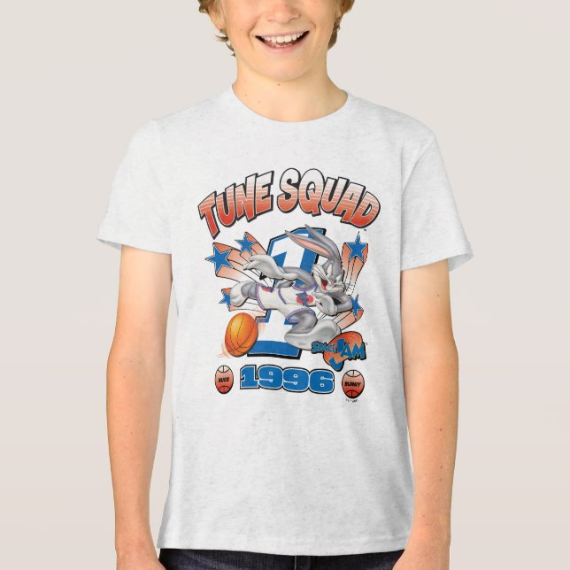 SPACE JAM™ BUGS BUNNY™ #1 Basketgrafik T Shirt (Framsida)