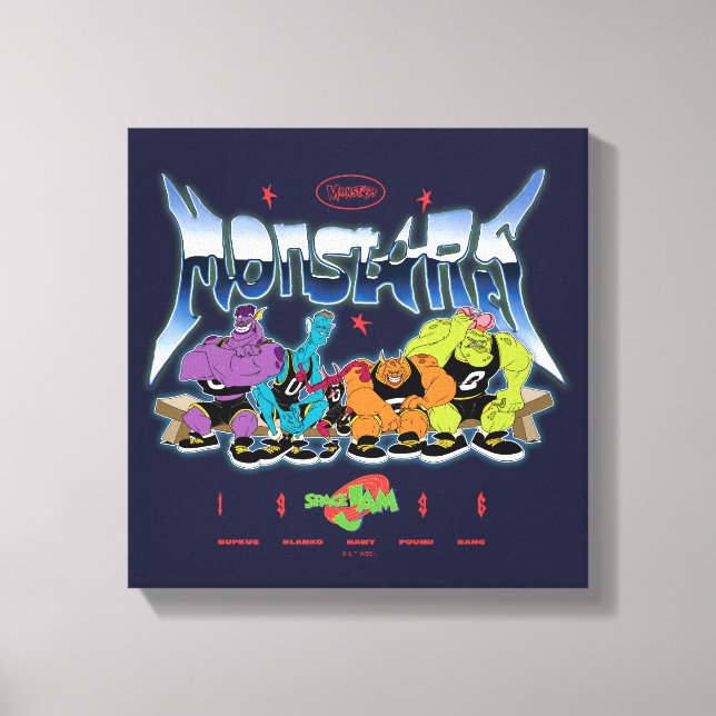SPACE JAM™ Monstars 1996 Grafik Canvastryck (Framsida)
