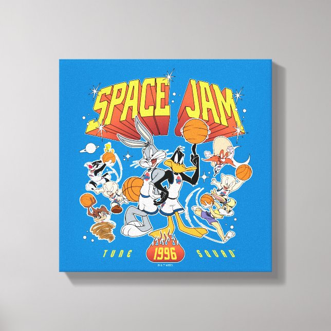 SPACE JAM™ TUNE SQUAD™ 1996 Graphic Canvastryck (Framsida)
