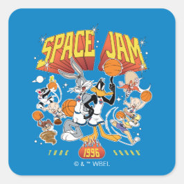 SPACE JAM™ TUNE SQUAD™ 1996 Graphic Fyrkantigt Klistermärke
